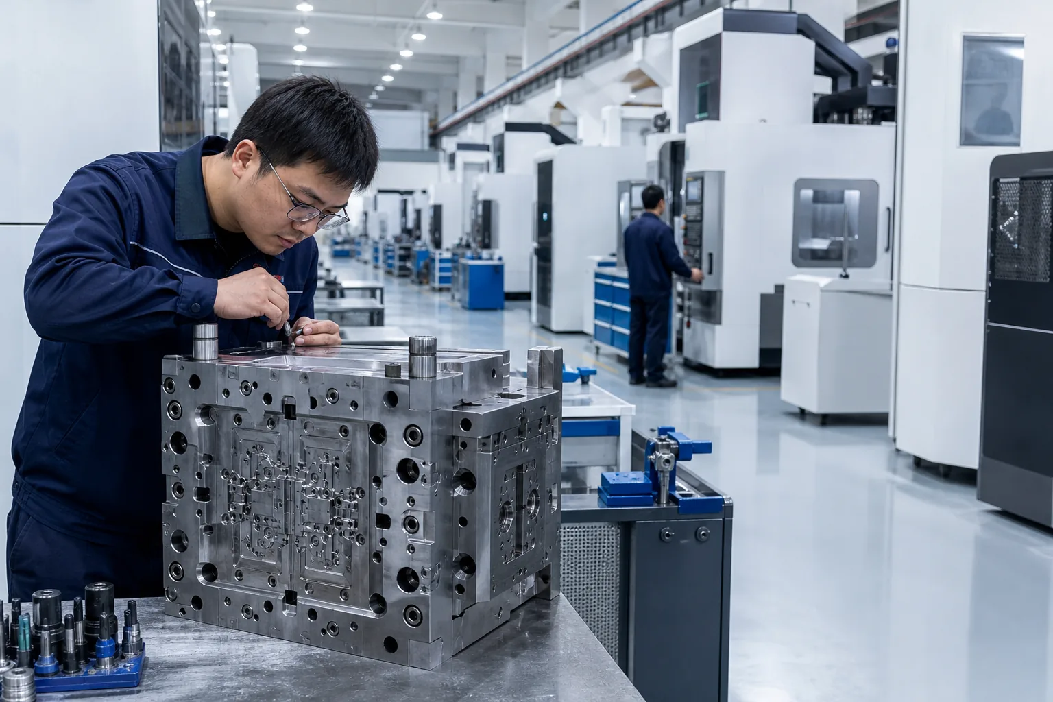 Venso precision mold manufacturing workshop